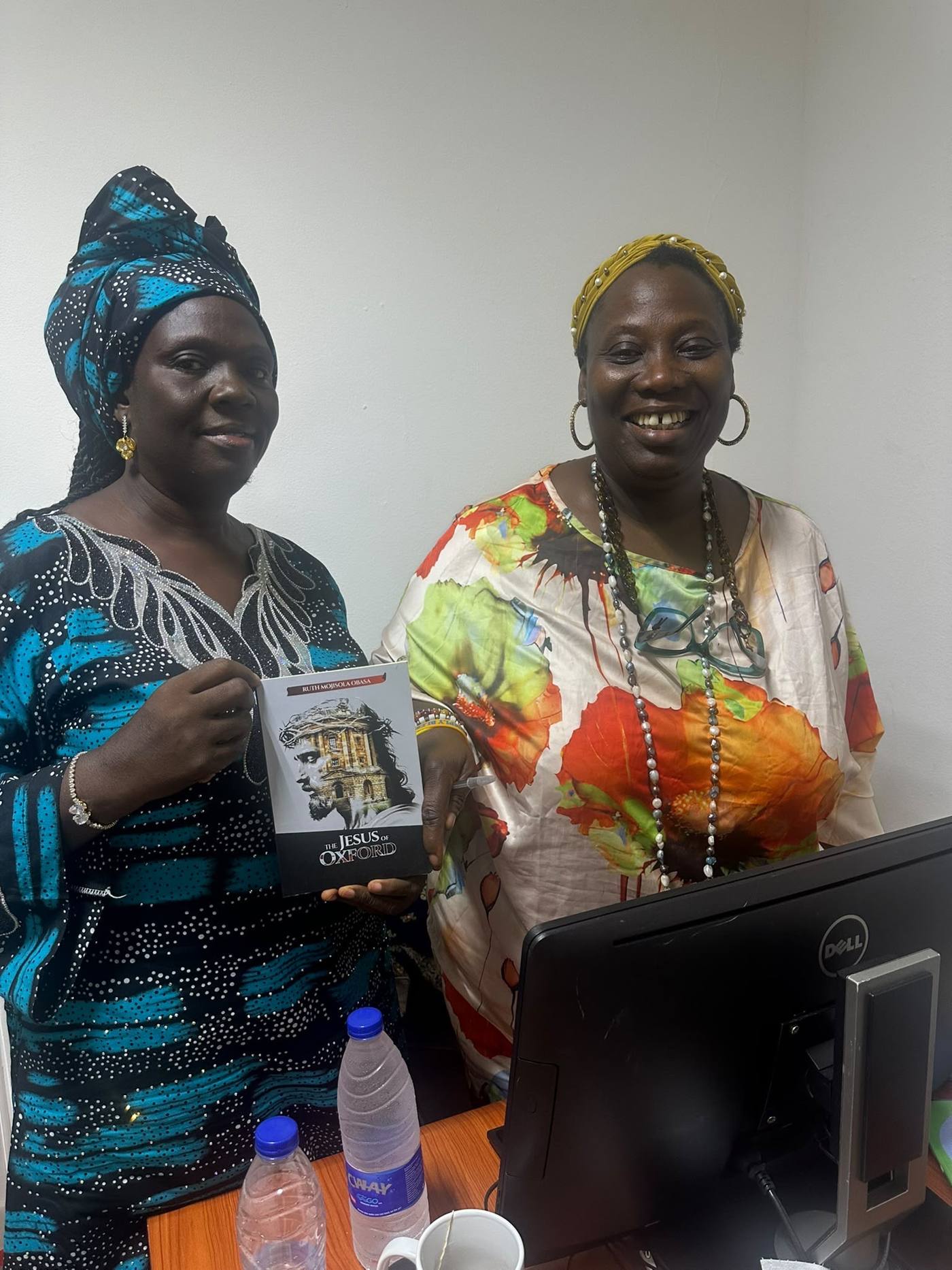 Presenting a published work at the foundation office